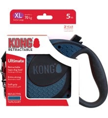 KONG - Retractable leash Ultimate Xl 5M Tape Blue max 70Kg - (608.1310)