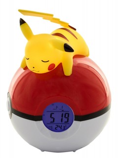 Pokemon - Pikachu Light Up Alarm Clock FM (52800POKE9)