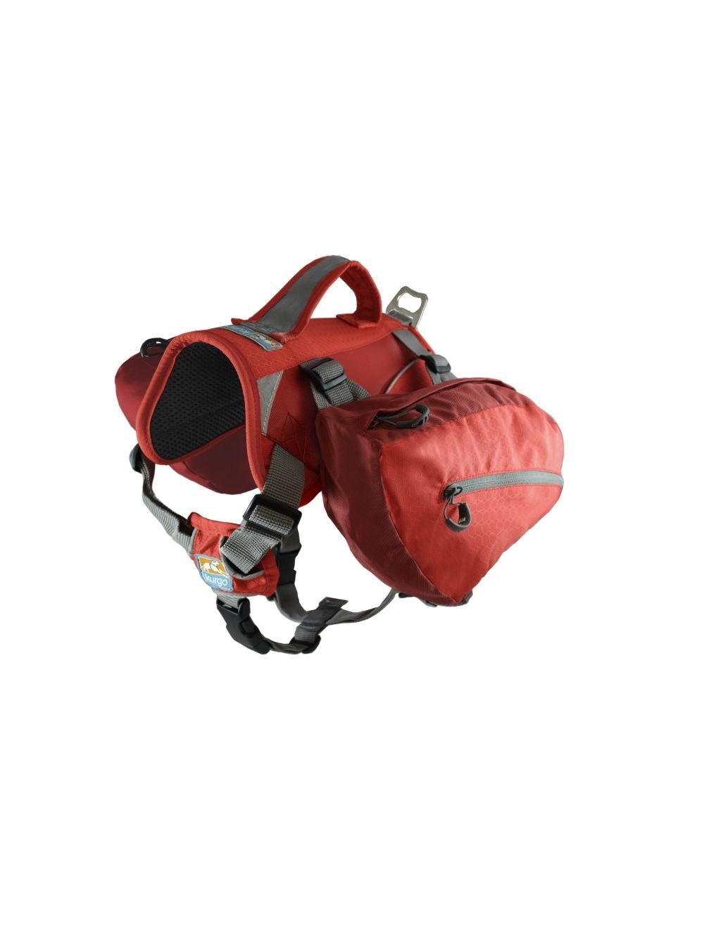KURGO - Baxter, Backpack in Red - (81314601585) - Kjæledyr og utstyr