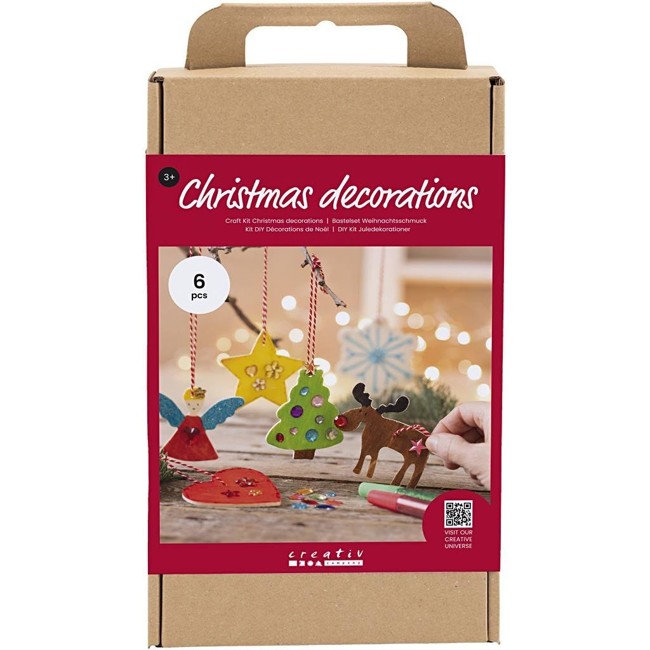 DIY Kit - Christmas Decorations - Colouring (977583)