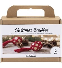 DIY Kit - Christmas Baubles - Macramé (977584)