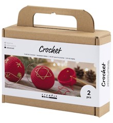 DIY Kit - Christmas Baubles - Crochet (977586)