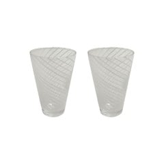 OYOY Living - Yuka Swirl Glass - Pack of 2 - White (L301054)