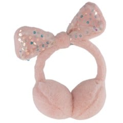 Tinka - Earmuffs - Rosa w/Bow (8-800410)