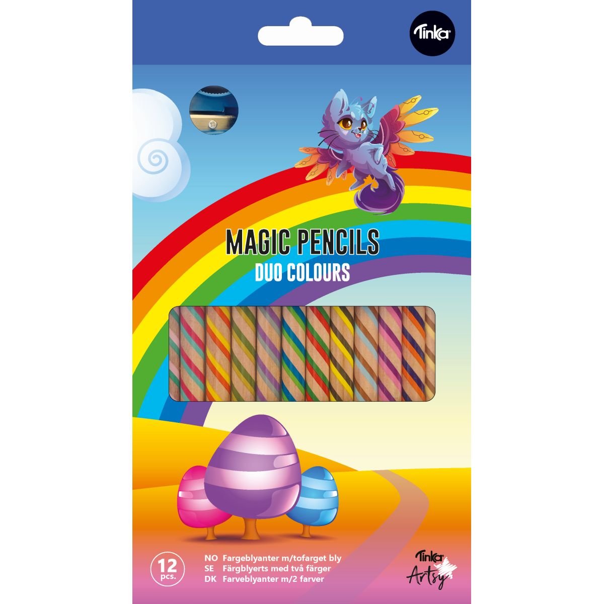 Tinka Artsy - Colouring Pencils - Magic Jumbo (8-804401) - Leker