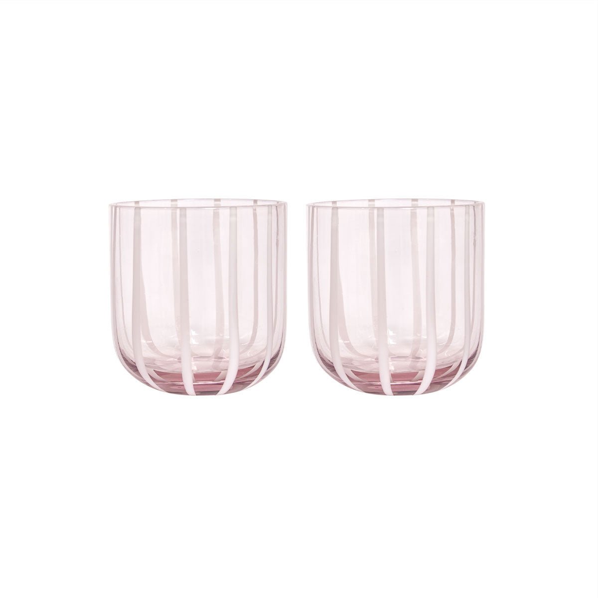 OYOY Living - Mizu Glass - Pack of 2 - Rose (L301090) - Hjemme og kjøkken
