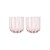 OYOY Living - Mizu Glass - Pack of 2 - Rose (L301090) thumbnail-1