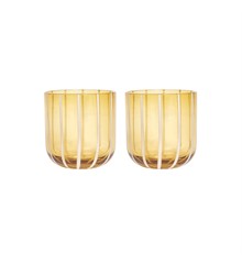 OYOY Living - Mizu Glass - Pack of 2 - Amber (L301091)
