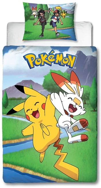 Sengetøj - Voksen str. 140 x 200 cm - Pokémon
