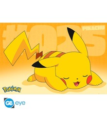 POKEMON - Poster Maxi 91.5x61 - Pikachu Asleep
