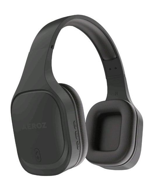 AEROZ - BTH-1000 BLACK - Bluetooth Headphones - Trådløse hodetelefoner
