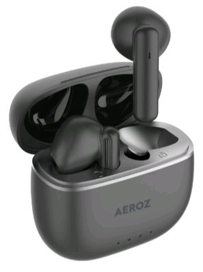 AEROZ - TWS-1000 BLACK - True Wireless Earbuds - Trådløse ørepropper - Elektronikk