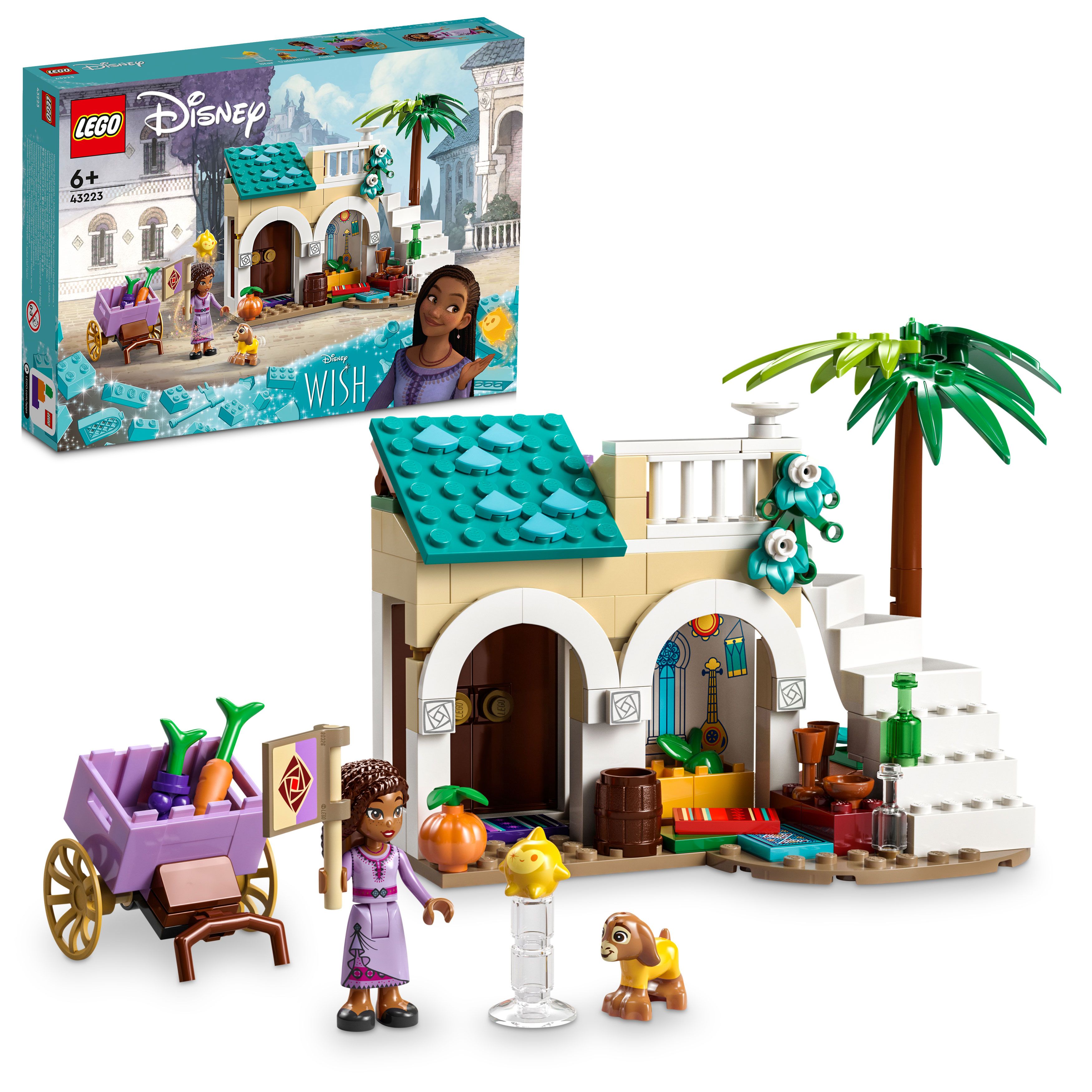 LEGO Disney Princess - Asha i byen Rosas (43223) - Leker