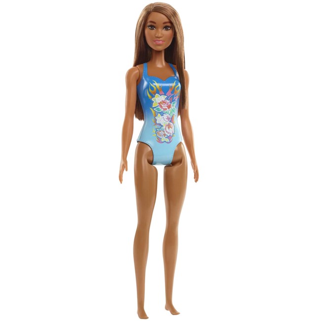 Barbie - Beach Doll - Blue bathing suit (HDC51)