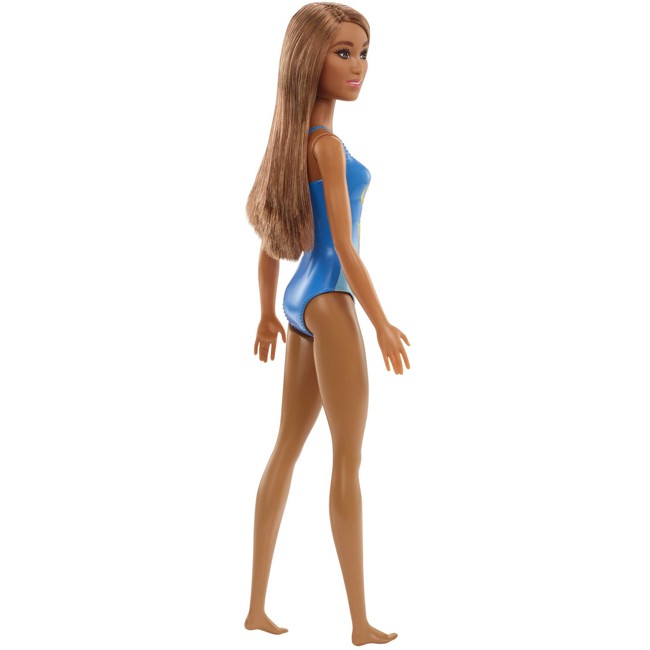 Barbie - Beach Doll - Blue bathing suit (HDC51)