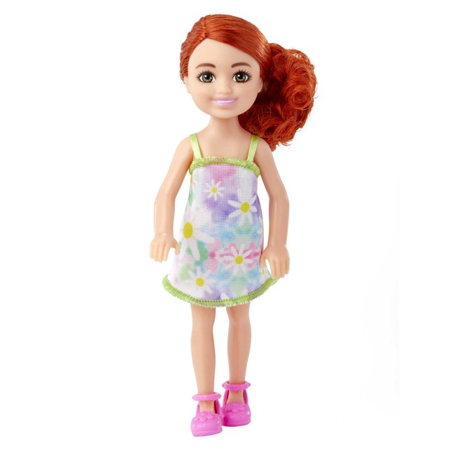 Barbie - Chelsea and Friends Doll - Floral Dress With Red Hair (HNY56)