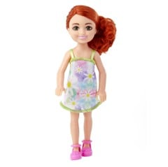 Barbie - Chelsea and Friends Doll - Floral Dress With Red Hair (HNY56)