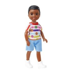 Barbie - Chelsea and Friends Doll - Boy with Romper & Dark Hair (HNY58)
