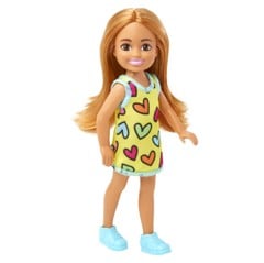 Barbie - Chelsea and Friends Doll - Heart-Print Dress  (HNY57)