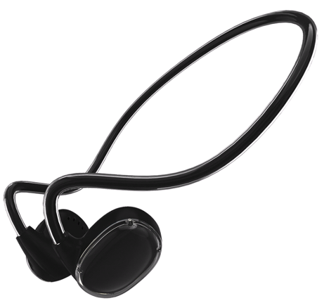 AEROZ - OEH-1030 BLACK Open Ear Headphones - Elektronikk