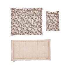 OYOY Mini - Leaf Doll Bedding With Mattress - Beige (M107447)