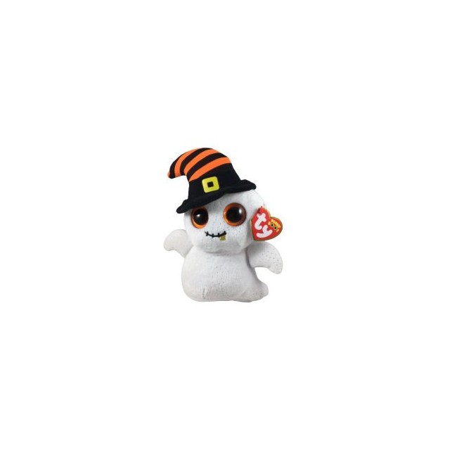 Ty Plush - Beanie Boos Halloween Collection - Nightcap The White Gost (Regular) (TY37296)