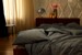 Juna - Organic Bed linen - Crisp - 140 x 200 cm - Blue/Okker thumbnail-2