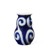 Kähler - Tulle Vase H13 cm - blue thumbnail-1