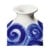 Kähler - Tulle Vase H10,5 cm - blå thumbnail-5