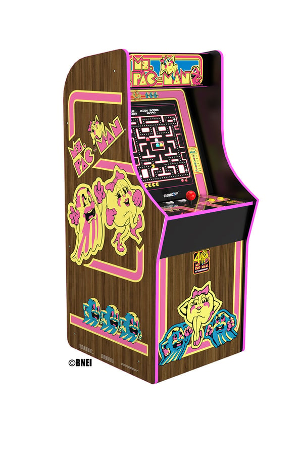 ARCADE 1 Up Ms. Pac-Man 40th Anniversary Arcade Machine