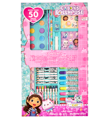 Kids Licensing - 52-piece Artist Drawing Set - Gabby's Dollhouse (033706952)