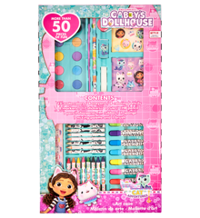 Kids Licensing - Gabby's Dollhouse - 52-piece Artist Drawing Set (033706952)