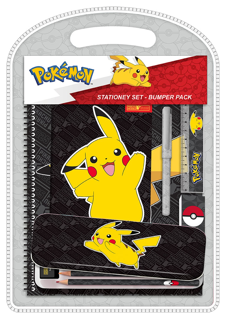 Kids Licensing - Writing Set W. Metal Box - Pokémon (061506884) - Leker
