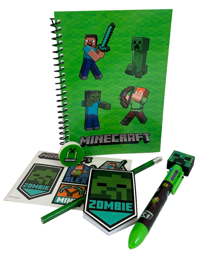 Kids Licensing - Minecraft - writing/drawing set (0616061-237963-529) - Leker