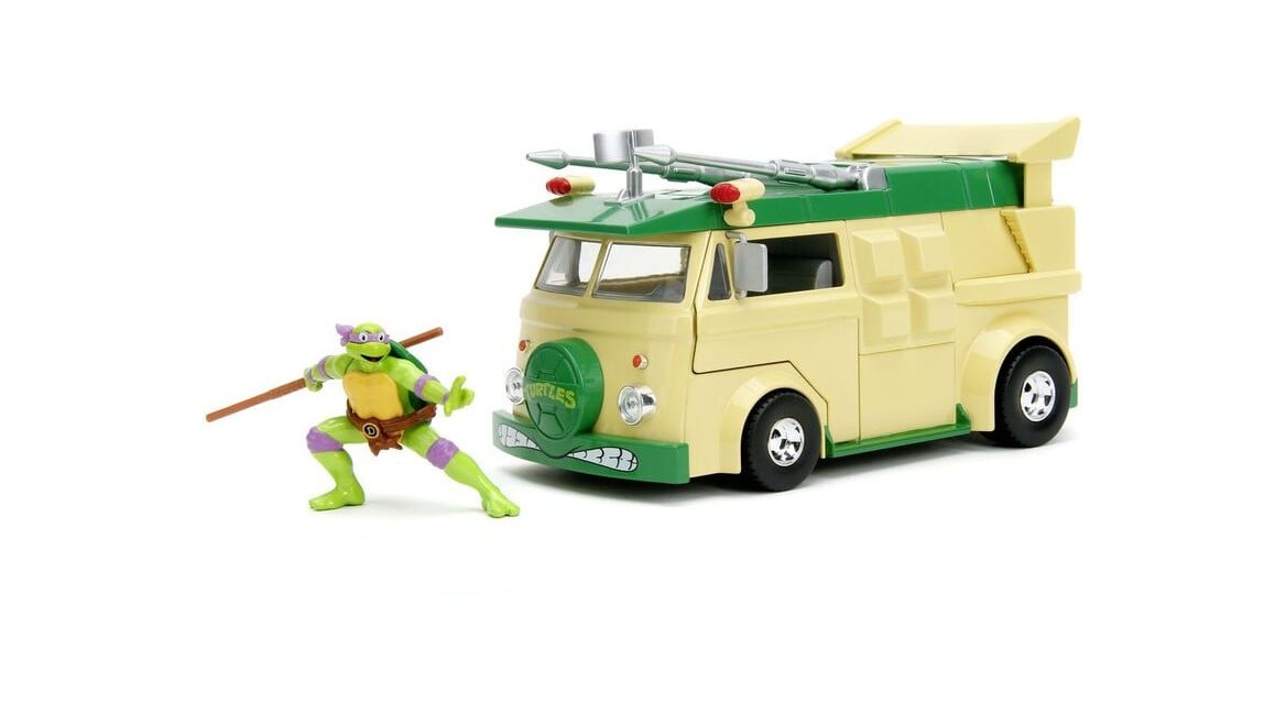 Jada - Ninja Turtles - Skildpaddemobilen 1:24