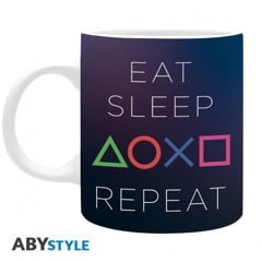 PLAYSTATION - Mug - 320 ml - Eat Sleep Repeat