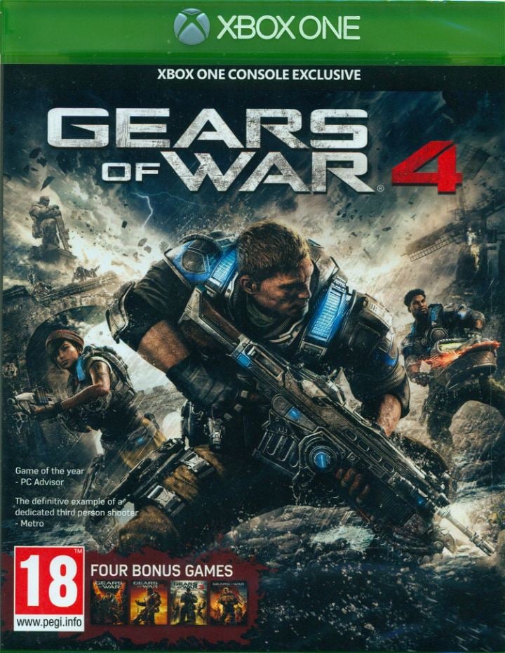 Gears of War 4 (FR/UK in game) - Videospill og konsoller