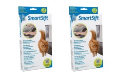 CATIT - 2 x Bionedbrydelige poser til  (Top) Smart Sift 12Stk