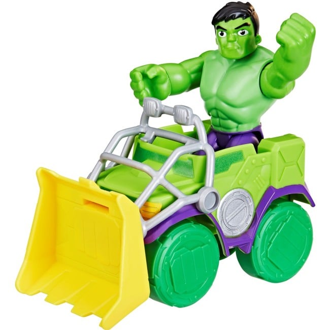 Spidey and His Amazing Friends – Vehicle and Accessory Set - Hulk