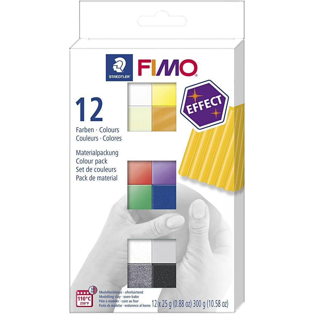 FIMO - Effect 12 Colours (8013 C12-1) - Leker