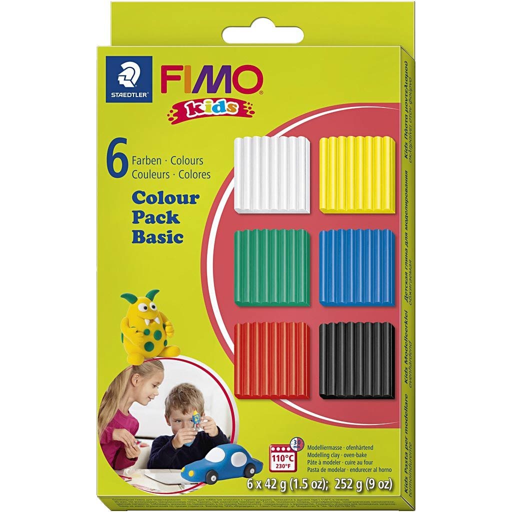 FIMO - Kids Clay - Standard Colours (78536) - Leker