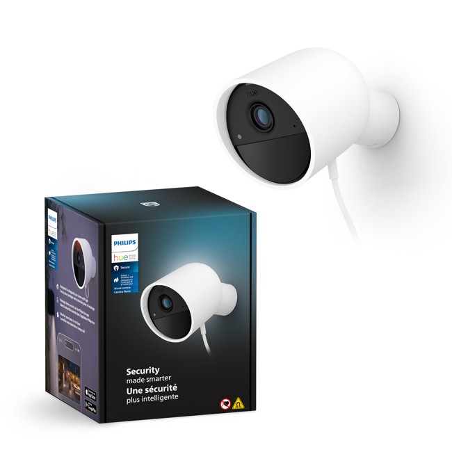 Philips Hue - Secure Cam Wired - EU 1pk - White