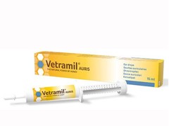 Vetramil Auris Øredråber 15 ml.