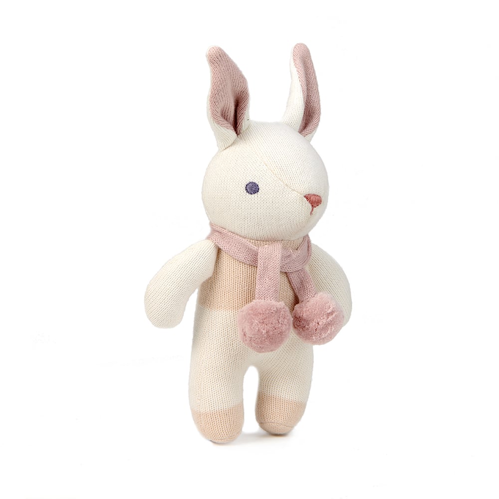 ThreadBear - Rattle - Cream Bunny 22 cm - (TB4074) - Leker