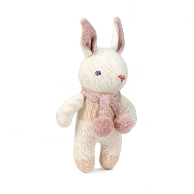 ThreadBear - Rattle - Cream Bunny 22 cm - (TB4074)