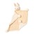 ThreadBear - Gift Box Set - Cream Bunny - Comforter and Rattle - (TB4080) thumbnail-2