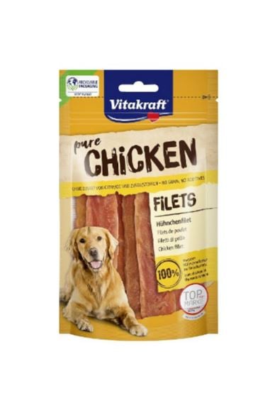 Vitakraft - BLAND 4 FOR 119 - CHICKEN kyllingefilet 80gr