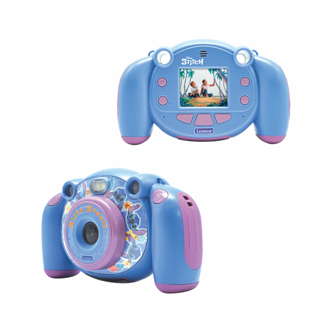 Lexibook - Disney - Stitch digital HD Camera with SD card (DJ080D)