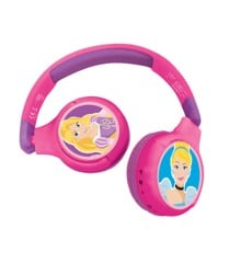 Lexibook - Disney Princess - 2 in 1 Bluetooth® foldable Headphones (HPBT010DP)