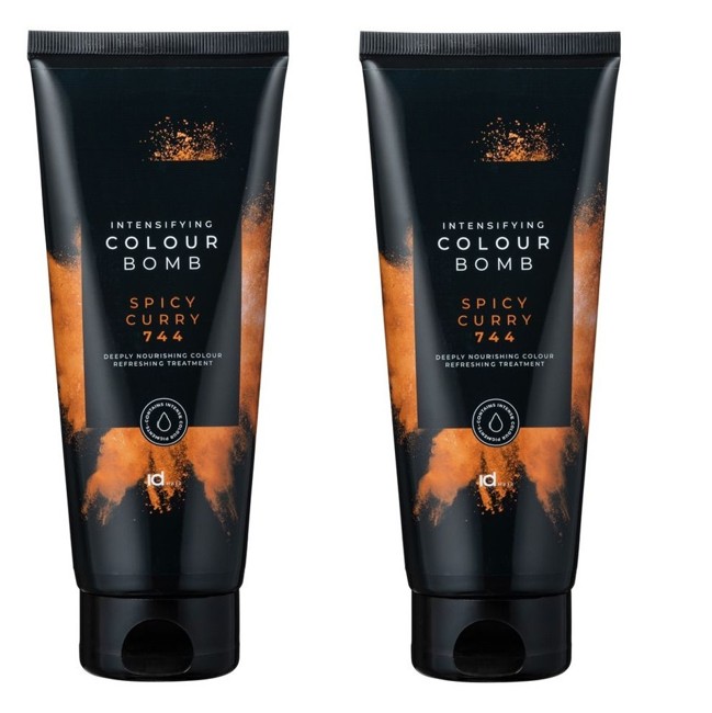 IdHAIR - Colour Bomb Spicy Curry 744 200 ml x 2